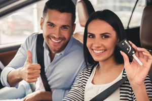 What do you need to rent a car at First Car Rental?